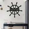 Vintage Nautical Anchor Metal Wall Art, Art Deco Home Decor for Living Room Bar