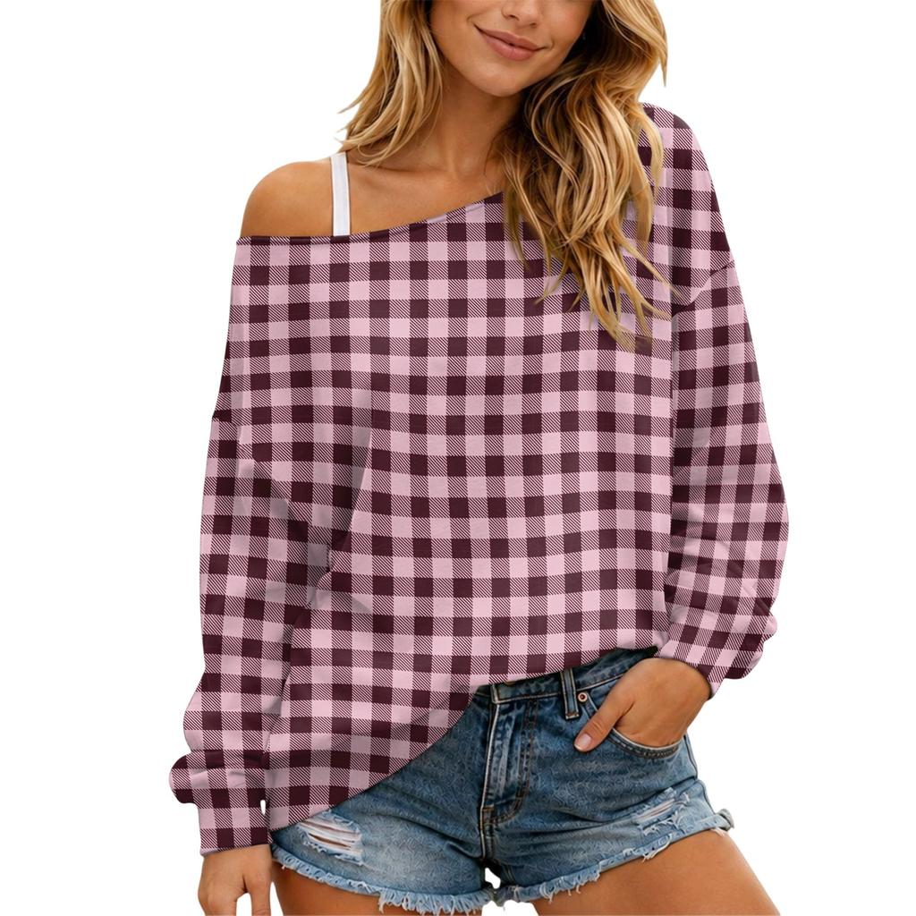 Top Casual a Maniche Lunghe in Rete da Donna, Vestibilità Larga, Blusa Comoda per l'Uso Quotidiano