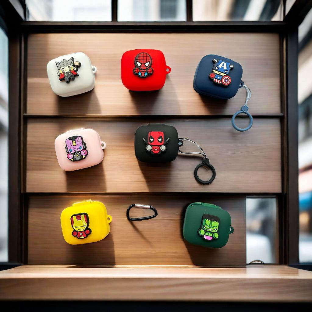 Applicable to real me Realme Buds Air8 wireless bluetooth headset case 1pro three-dimensional cartoon soft case