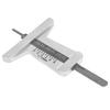 Car Tire Tread Depth Gauge Stainless Steel High Precision Anti Slip Thread Measuring Gauge for