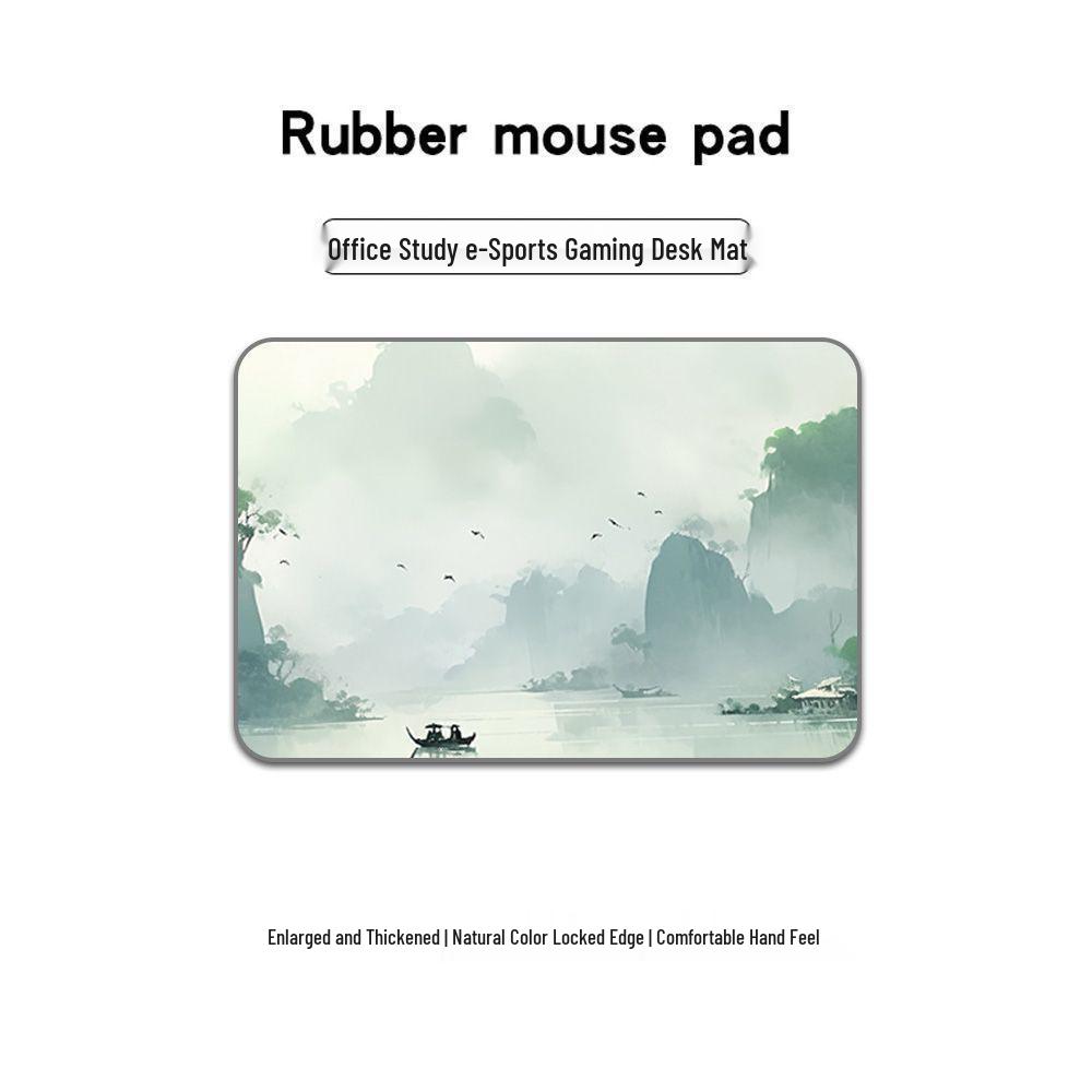 Очень большой утолщенный коврик для мыши - Игровой и офисный коврик для стола с заблокированным краем