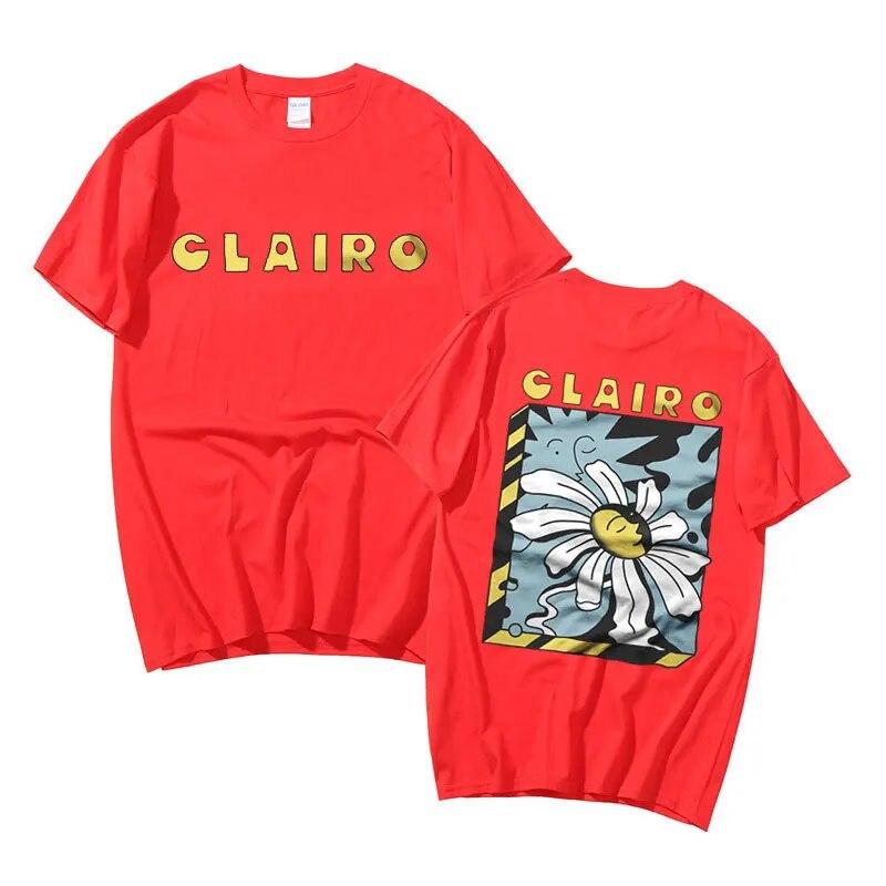 Tricou Clairo Summer Tour Tricou minunat Clairo Sling Print Tricouri Clairo Imunity Tricouri unisex pentru femei Moda Casual Tricou cu mânecă scurtă