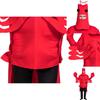 Red Lobster Performance Costume Vibrant Cosplay Prop Perfect For Halloween And Stage Shows