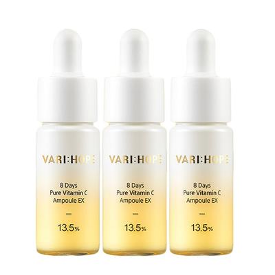 Berryhop 8 Days Pure Vitamin C Whitening Spot Ampoule Expert 15g X 3, 3 Pieces