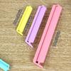 Effective Airtight Food Sealing Clip 3 Size Candy Color Plastic Bag Clip For Snacks Spices Dry Good Storage