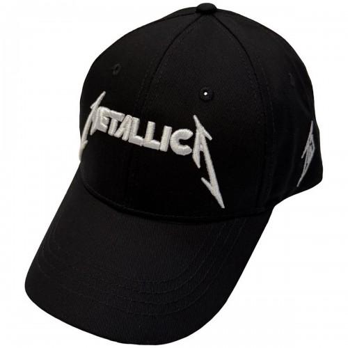 Metallica Unisex Adult Text Logo Baseball Cap