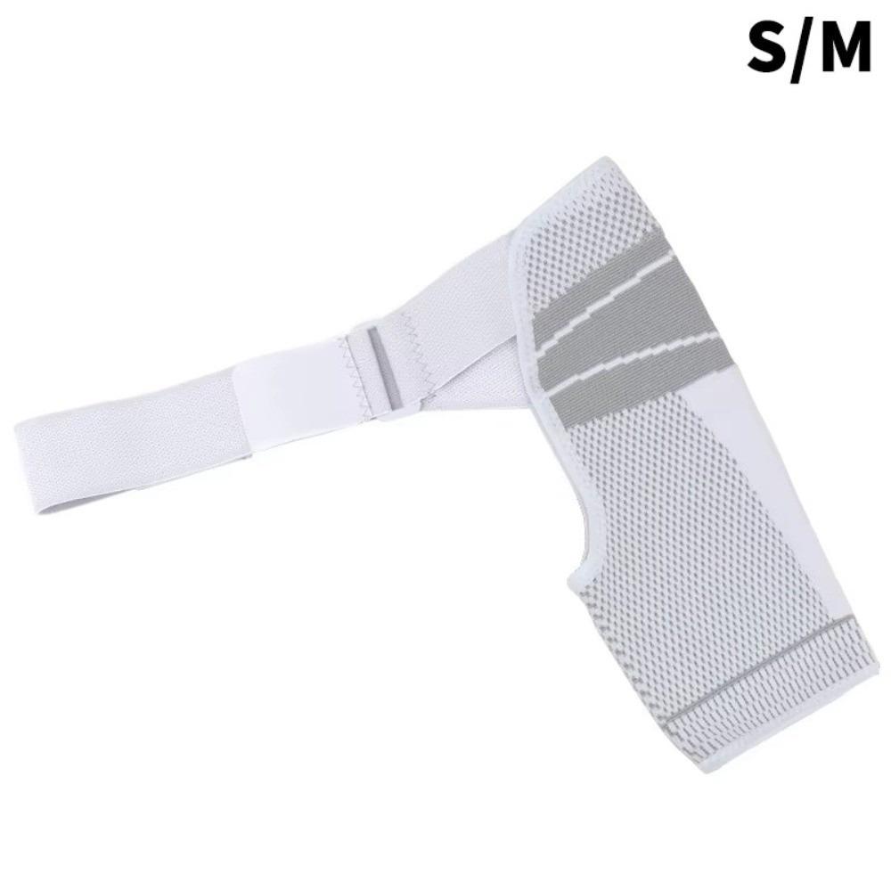 

Breathable Support Brace Pad Belt Compression Sleeves Durable Back Brace Guard Sports Protection S White