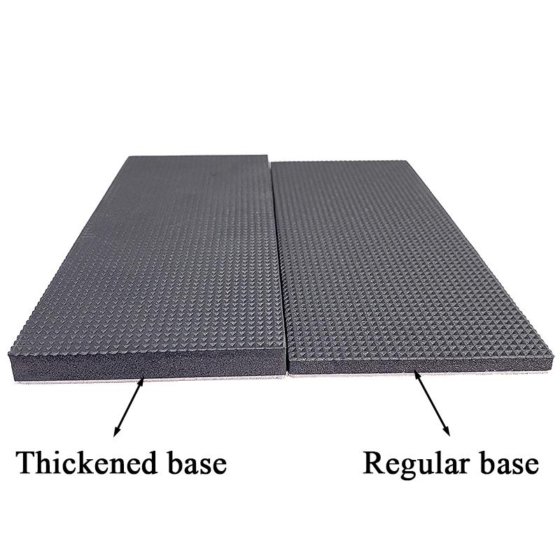 Thickened Non-slip Base Diamond Stone Kitchen Knife Sharpening System Tool 15 Degree Sharpener Whetstone Leather Polishing