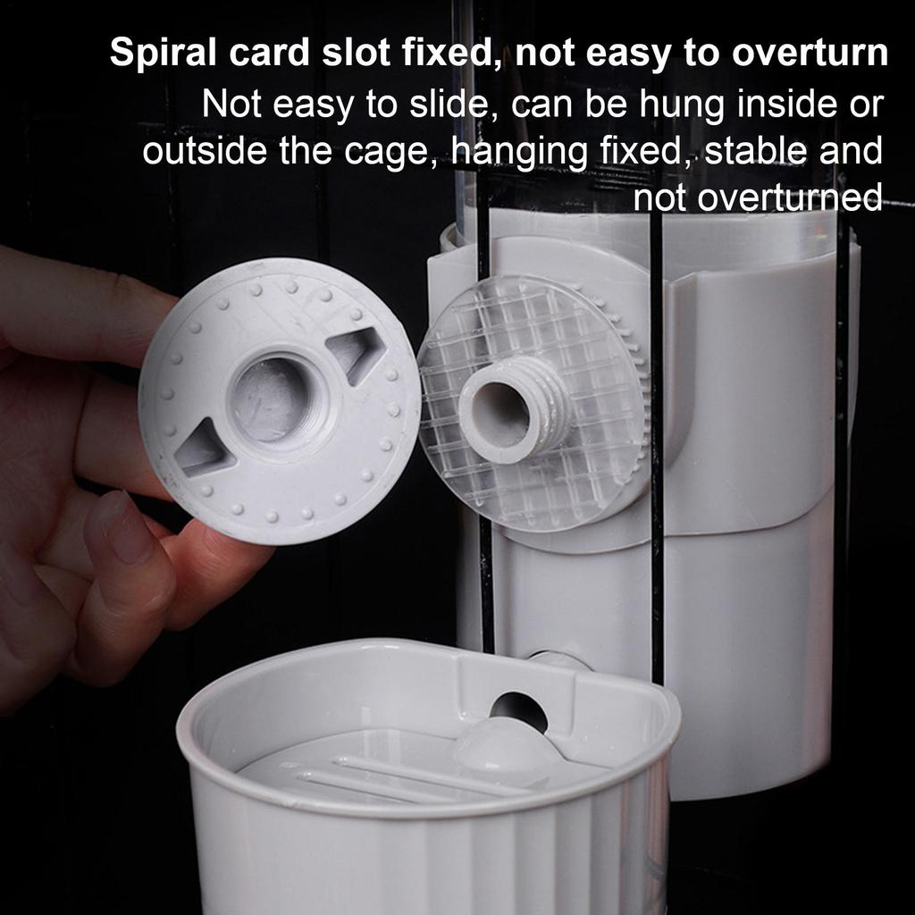 Heated Cat Water Bowl Thermostatic Siphon Chinchilla Drinking Supplies Chinchilla Cage Drinking Bottle For Pet Parents