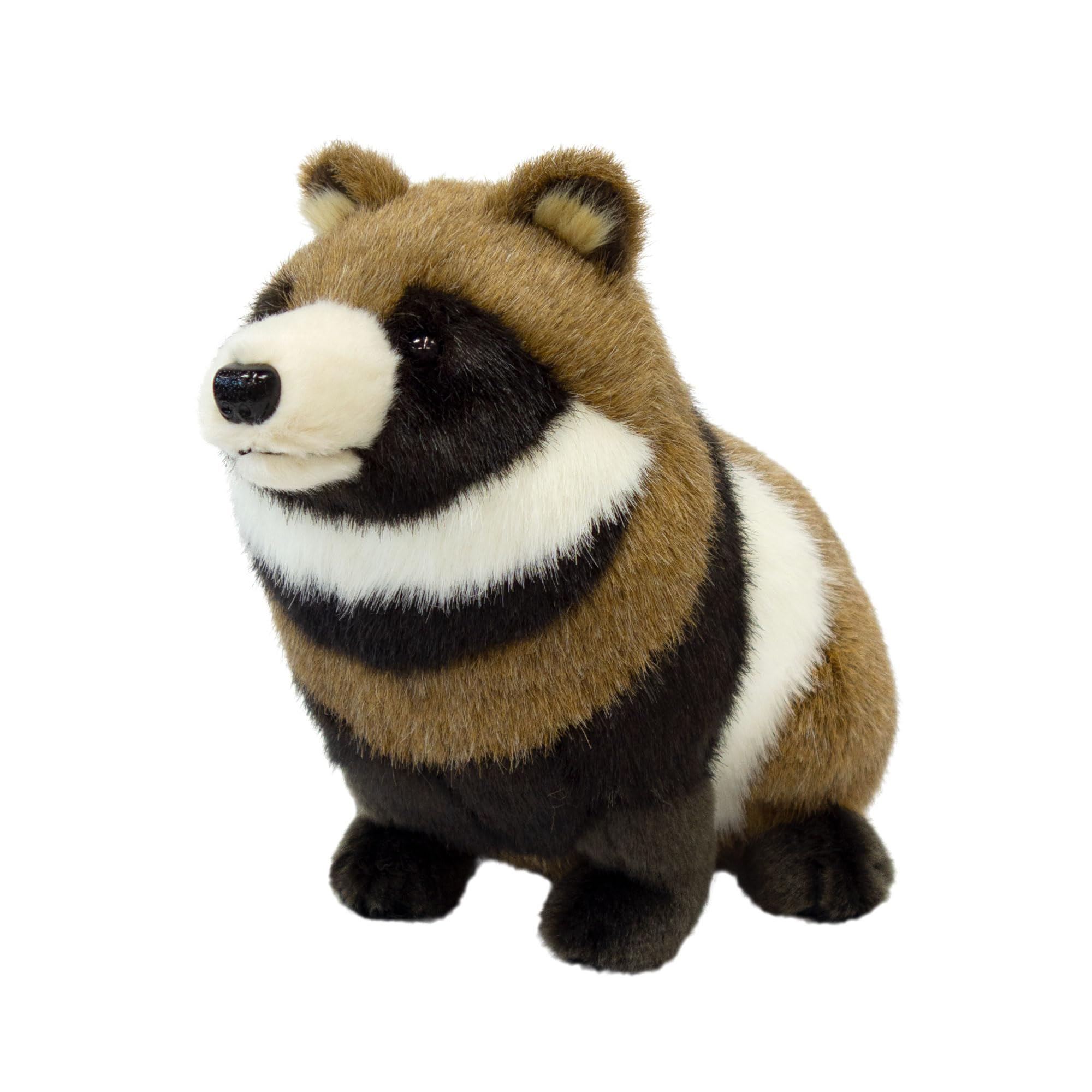 Yoshitoku Riku s Friends Plush Toy - Raccoon Dog 180345 Size: Approx. H21 x W17 x D31cm