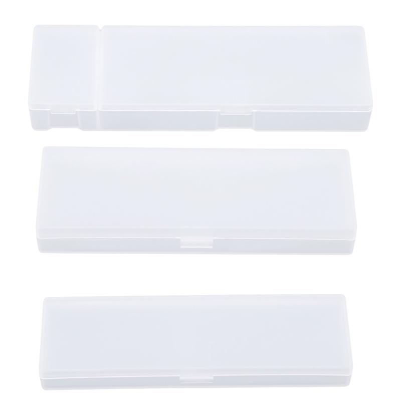 Creative Plastic Pencil Pen Box Makeup Case Multifunction School Supplies