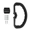 Black Handle Mounting Kit User Friendly Trimmer Accessory Loop Handle Shock Absorption Versatile Compatibility