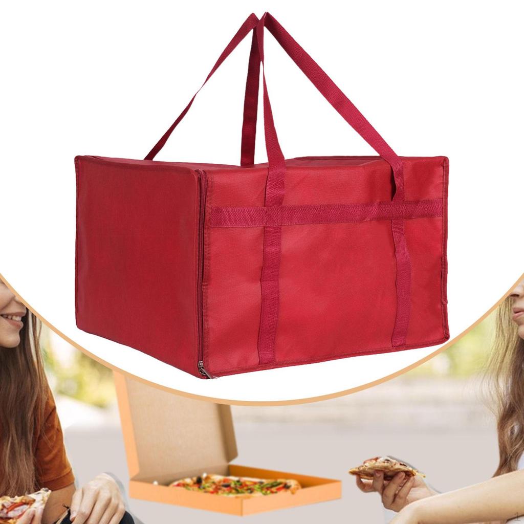 Catering Bag Food Insulated Removable Base Made of Sturdy Non-woven for Delivery Service Outdoor