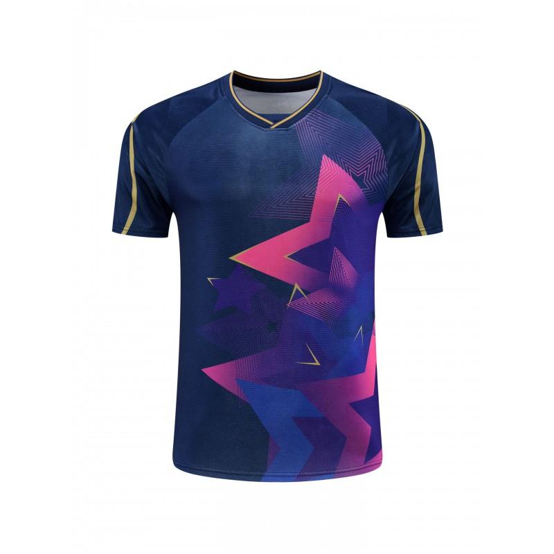 Quick-Dry Sports T-Shirt Badminton Tennis Running Gym Workout Unisex Adult Kids Breathable Athletic Top