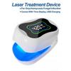 Nail Fungus Treatment Light 910nm Infrared Light 460nm Blue Light Toenail Fingernail Fungal Cleaning Onychomycosis Removal Device LED Therapy