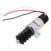 TCU14931 Electric Generator Flameout Solenoid Valve 12V 55mm Fuel Shutoff Solenoid Valve for