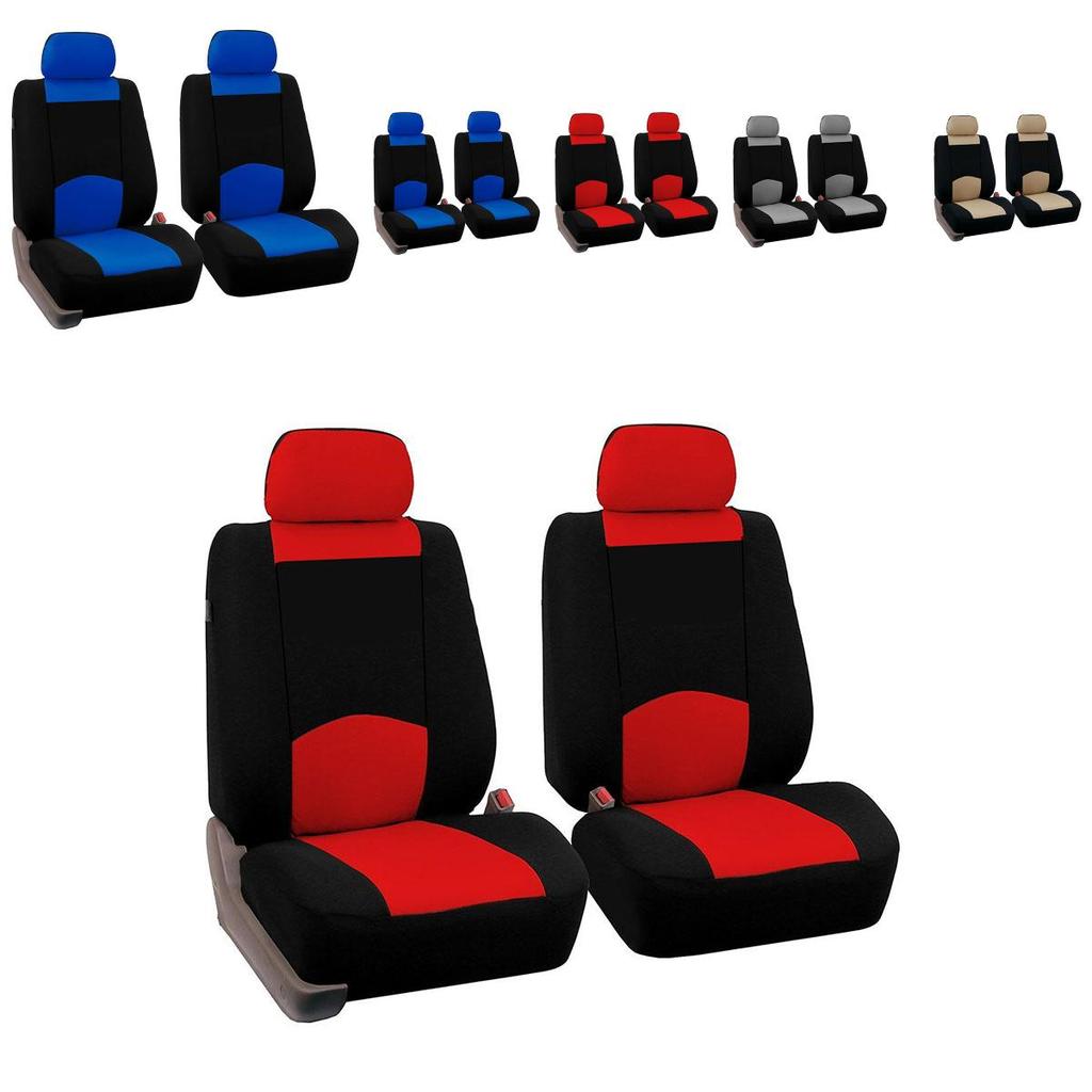 4 Stück Sitzbezüge Universal für Auto Polsterbezug Abdeckung Vorne Auto Abdeckung Sitz