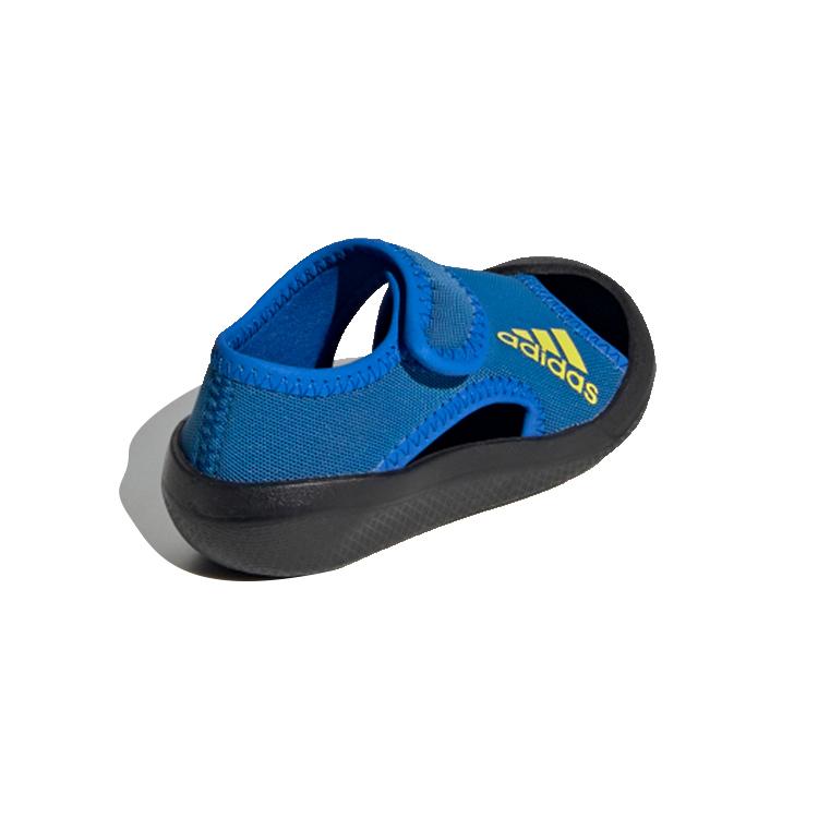 Adidas Slip Resistant, Abrasion Resistant, Breathable Low top Sandal Blue Infant And Toddler FV8893