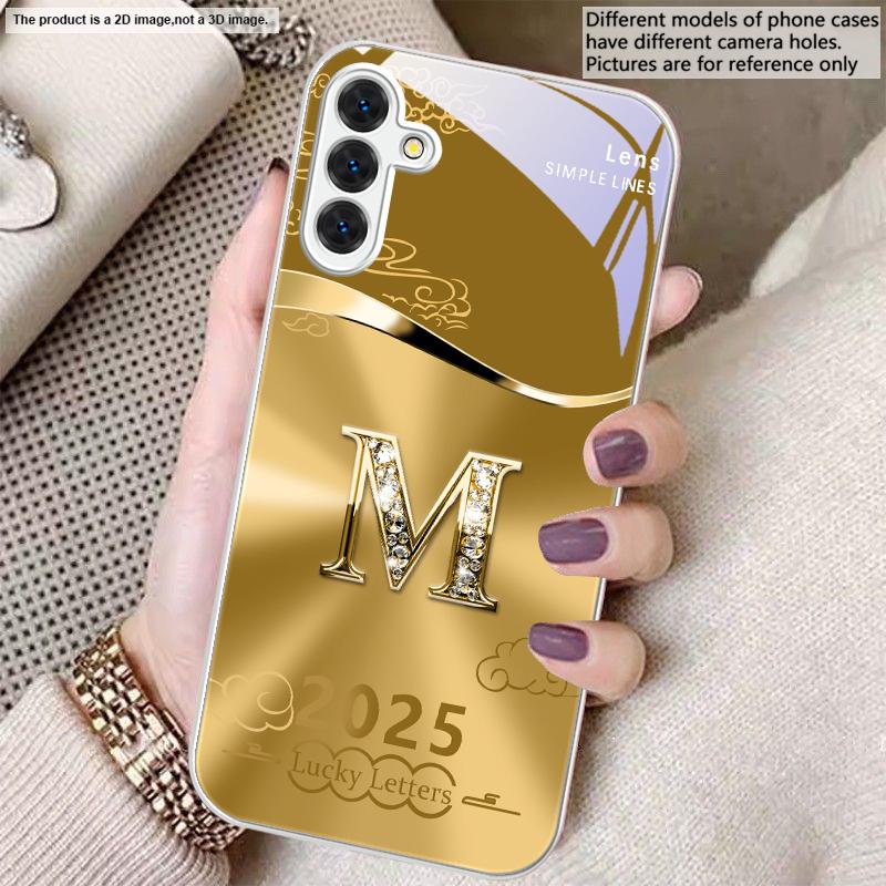 

Градиентный желтый буква М Для Samsung A20 30 22 23 24 25 26 31 32 A33 34 35 42 50 51 52 53 54 55 56 70 71 72 73 стеклянный чехол для телефона Galaxy A31
