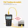 NF-488 Digital Ethernet LAN Network CAT5 CAT6 PoE Cable Switch Tester Detector