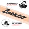 Bronco Decals Emblems 3D Nameplate Car Decal Logo Letter Sticker for Ford Bronco Sport 2022   4-Door