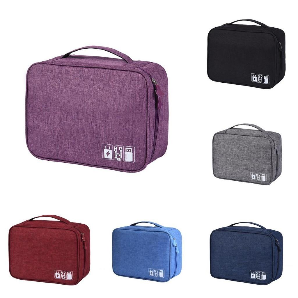 917 Digital Storage Box Waterproof Protection Bag For Usb Headphones Chargers In Modern Minimalist Style