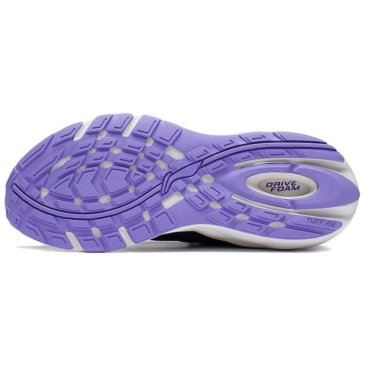 Li Ning Yufeng Reflective Cushioning Rebound Low top Running Shoes Women's Black ARSS014-1