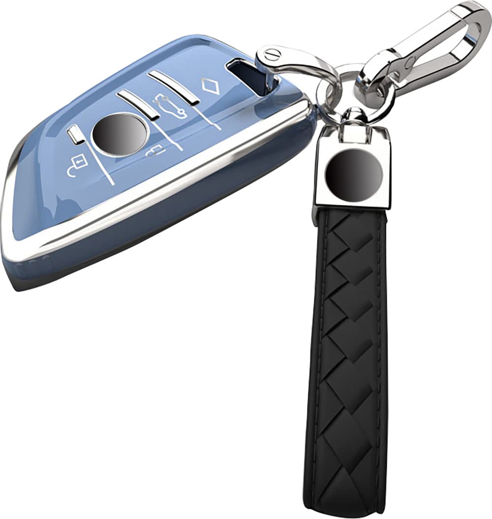 Yinki BMW Key Case Key Holder Key Cover 1 2 синий