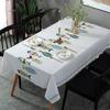 Waterproof Tablecloth Table Cloth Rectangular Plasticcoffee Table For Living Room Table Cover Cloth Dinning Table Cover Manteles