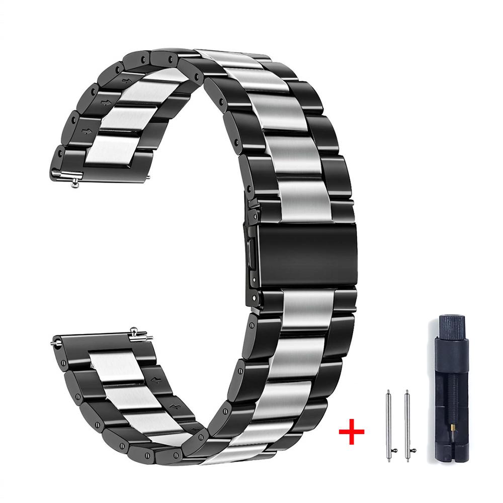 Metallarmband für HUAWEI GT 3 2 Pro 46mm Runner SE 43mm 42mm Edelstahl-Geflechtband für HUAWEI WATCH Buds Armband