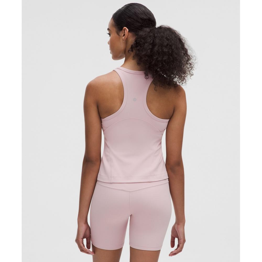 Lululemon Align  Waist Length Racerback Tank Top Pink Haze