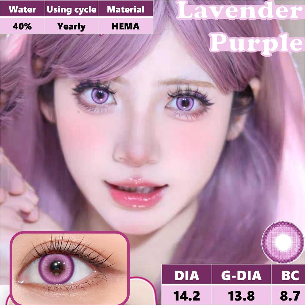 Color Contact Lenses for Eyes Beauty Pupils 1 Pair Anime Cosplay Lenses Red Eye Party Lenses Halloween Lens