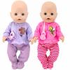 Shafu Doll Clothes Printed Doll Clothes Pacifier Accessories Set