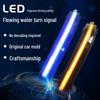 Compatible with Ford Focus/Mondeo/Fiesta/Kuga/Edge Rearview Mirror Blue Flowing Turn Signal Light