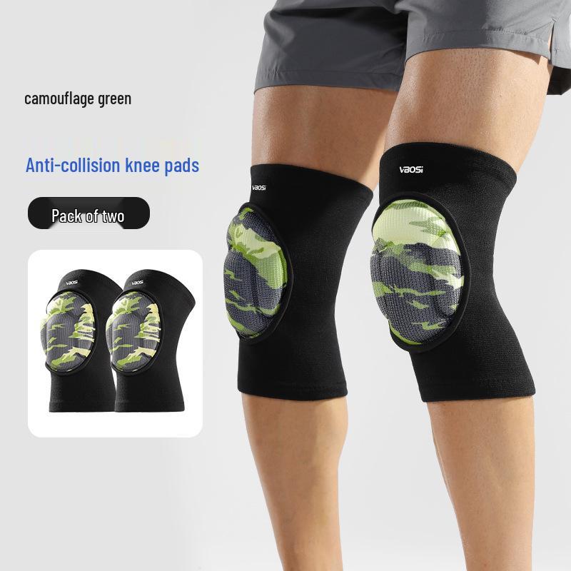 VBOSI Sports Knee Pads Nylon Sponge for Outdoor Anti-Collision Activities L камуфляж зеленый