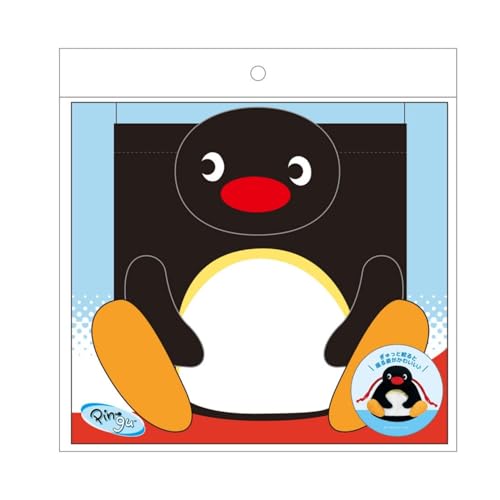 T's Factory Pingu Plush Drawstring Bag - Pingu (approx. H160 x W170 x D60mm) PI-5530523PI