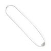 Minimal Pearl Necklace, Sterling Silver Necklace, Anniversary Gift, Necklace for Her, Chain Necklace