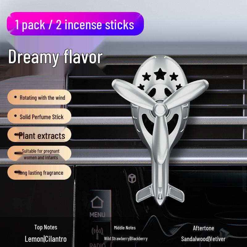 Airplane Air Vent Perfume & Aromatherapy Fan for Cars