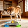 Dog Treat Dispenser Toy Interactive Treat Dispensing Toy Fun Puzzle Feeder Toy for 1 To 3 Cats Dogs Mental Stimulation Extends Eating Time
