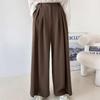 New ArrivalS Open Run Women S claSSic Pintuck Button Rayon Stretch Wide SlackS