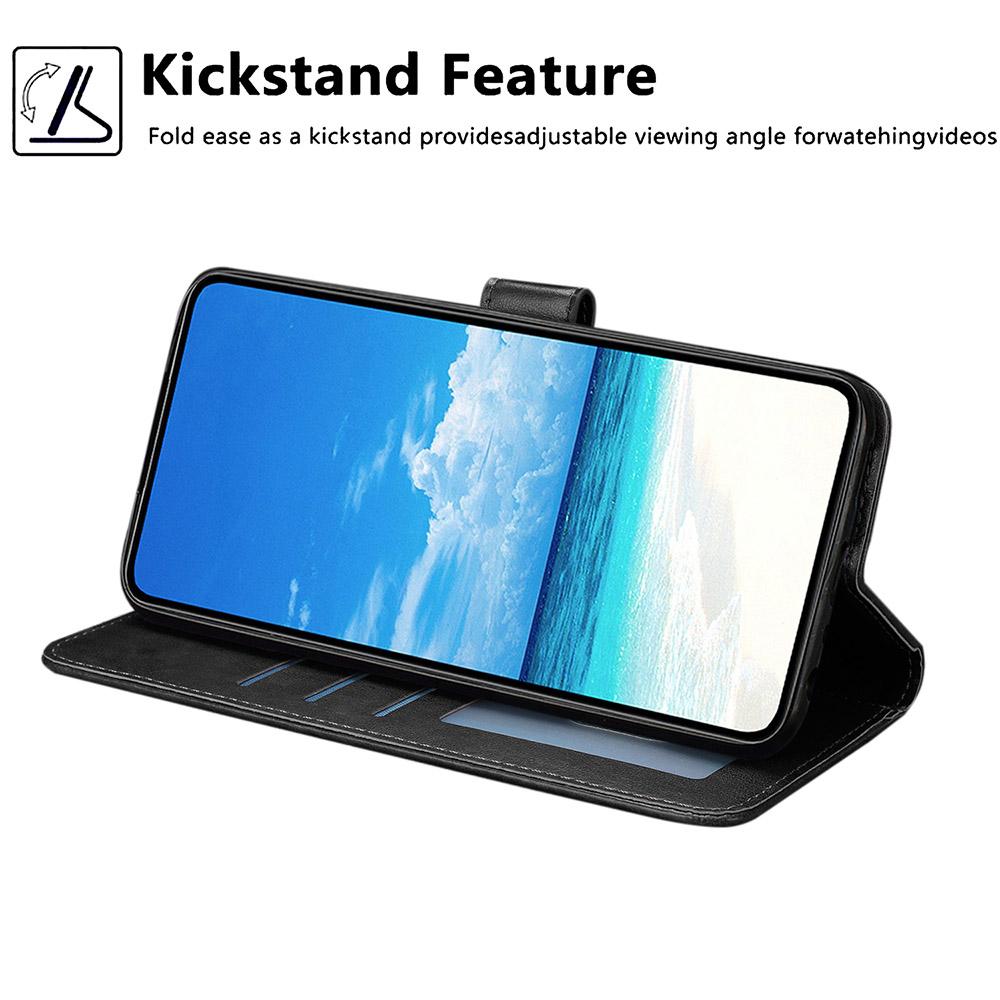 Elegante Leder Portemonnaie Hülle Für Samsung Galaxy A02S A03 A04 A04S A04E A05 A05S A12 A21S A22 A32 A50 A51 Kartenfach Handyhülle