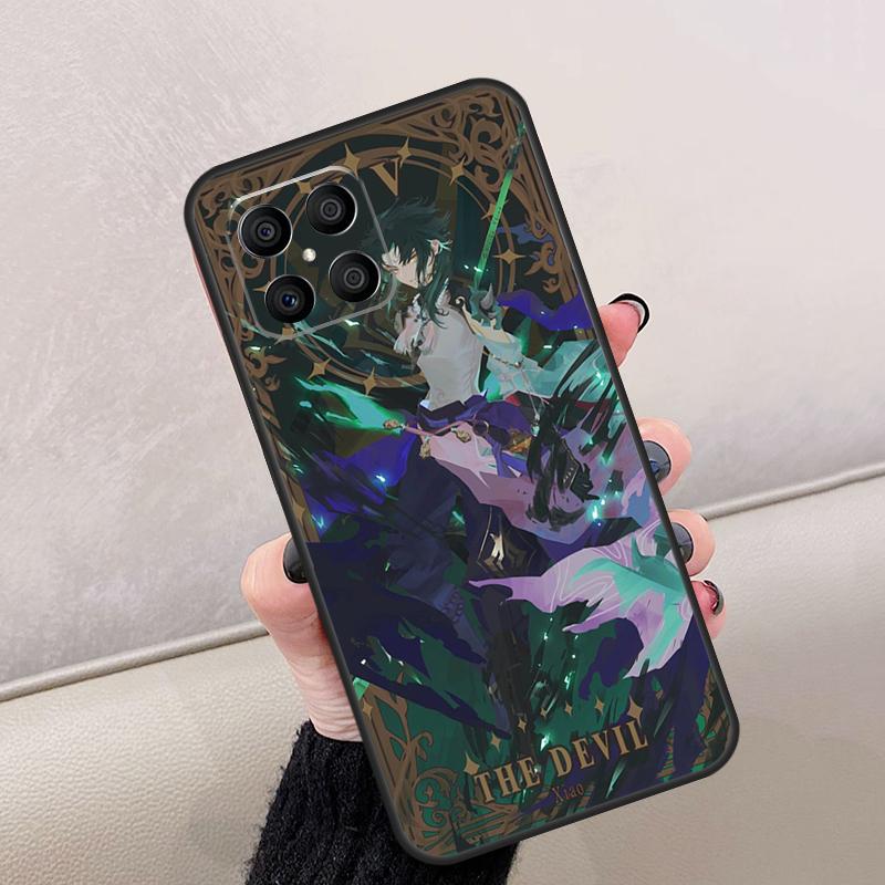 Genshin Impact Xiao For Honor Magic 8 6 7 Pro Case For Honor 400 Lite 200 50 70 90 X8c X8b X9a X9b X9c X9d Win RT