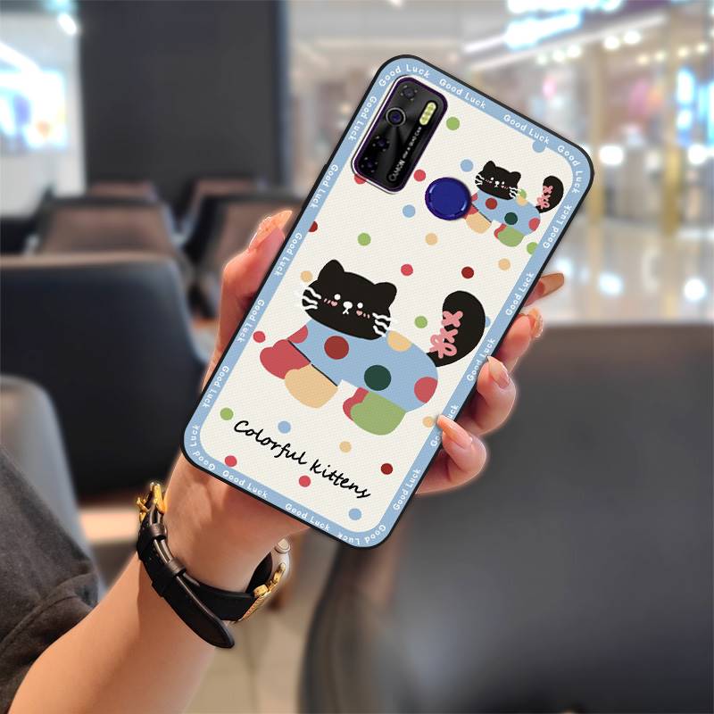 Silicone Waterproof Phone Case For Tecno Camon15/15Air/16S/KD7H/CD6/CD7/Spark5/5Pro Soft case Anti-knock Protective TPU