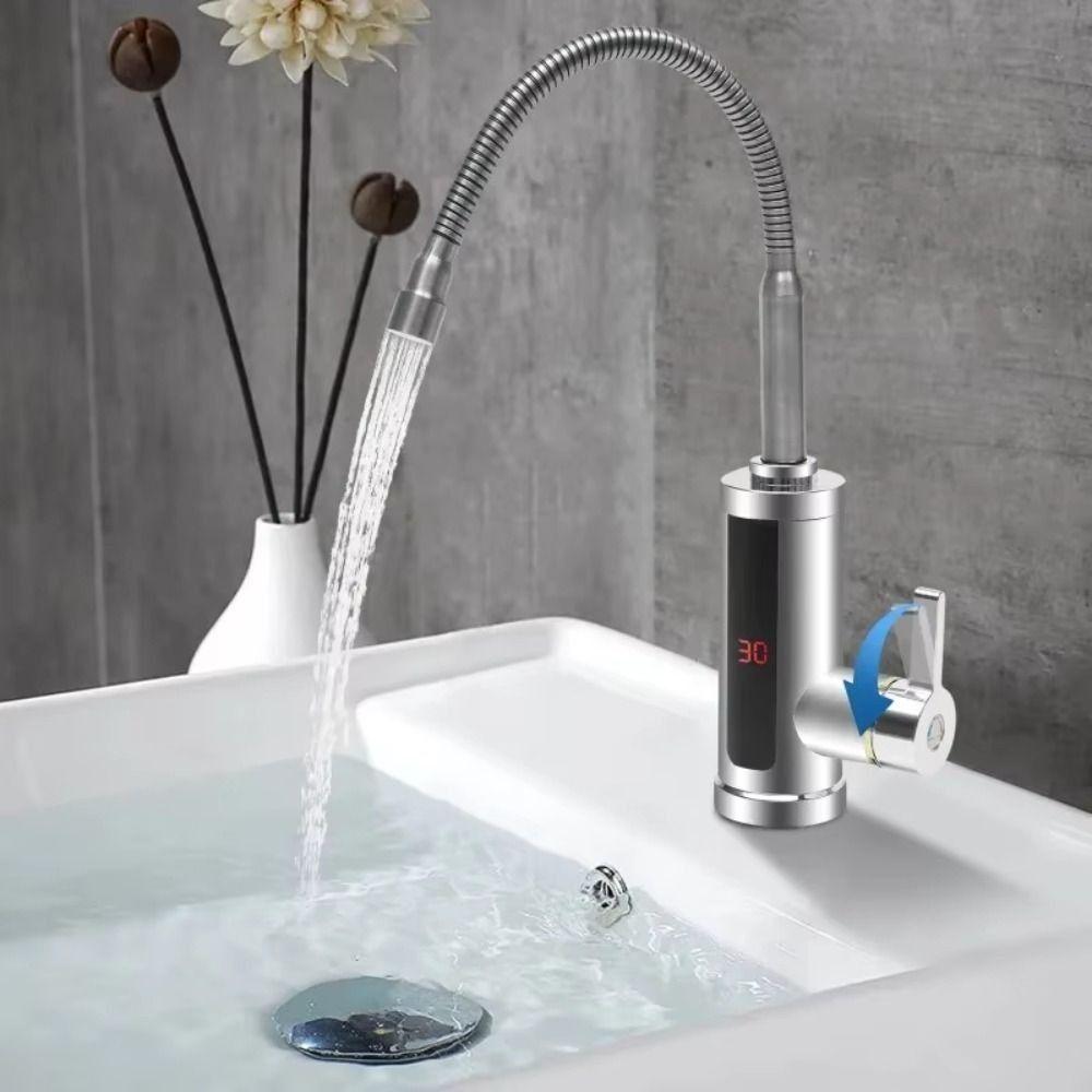 Stainless Steel Electric Water Heater Instant Type Faucet Heater Electric Faucet For Kitchen