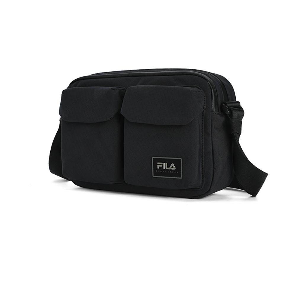 New FILA ORIGINALE Fabric Shoulder Bag Regular Men's Jet Black F13M539102FBK