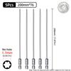 200mm Torx Screwdriver Bits Magnetic Hollow Plum Blossom Head S2 Steel Security Bit T6-T40 1/4'' Hex Shank Hand Power Tools