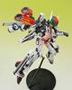 Aoshima Bunka Kyozaisha VFG Macross Frontier Messiah Ranka Lee Height 150mm Plastic Model VF-25F Approx. Color-coded MC-09