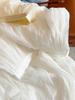 Women's 2026 Spring/Summer High Waist Slimming A-line Pleated Mesh Skirt, Mid-length, Solid Color