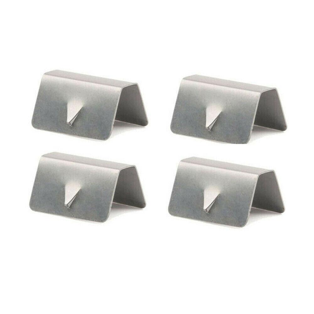 12 Pcs Channel Rain Wind Deflector CLIPS Fit For HEKO SNED G3 Stainless Steel