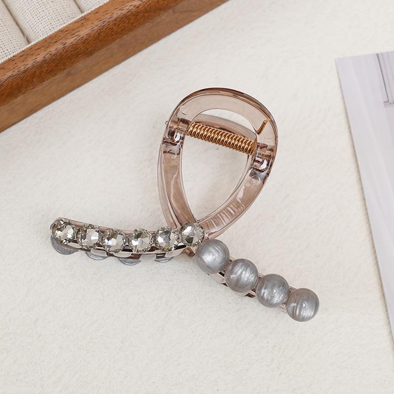 Elegant High Crown Women's Shark Hair Clip - Large French Grip Headwear